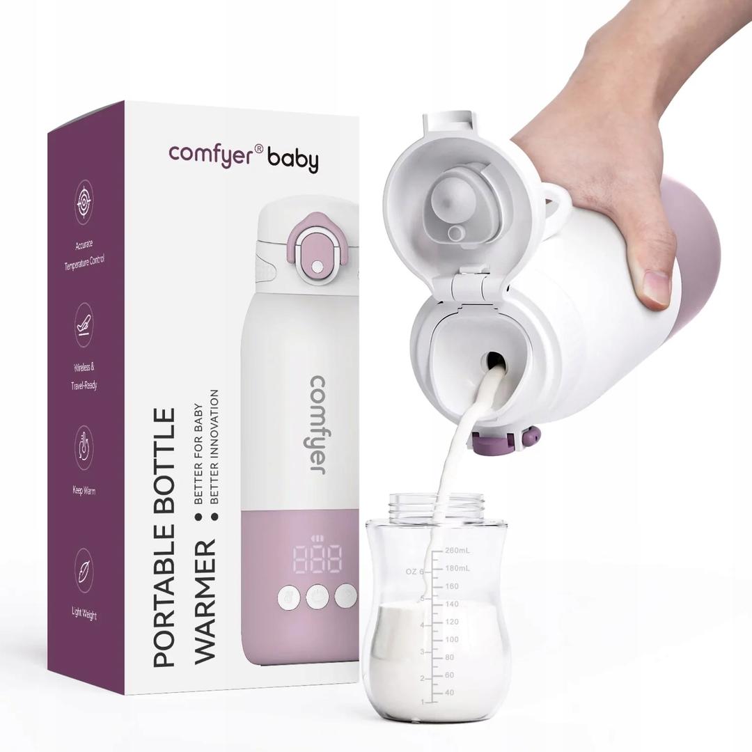 COMFYER BABY CORDLESS PORTABLE MILK BOTTLE WARMER