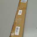 LazBlinds No Drill Cordless Cellular Shades, 27" W × 48" H, Silver White