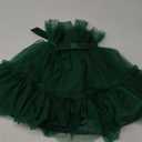 6M-9T Infant Baby Girls Ruffle Ball Gown Party Pageant Lace Dresses (12-24 Months, Green)