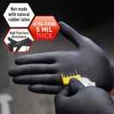 2 x MED PRIDE Nitrile Gloves - Box of 100 Gloves | 5 Mil Thick, Powder-Free, Latex-Free, Lab, Chemotherapy Compliant