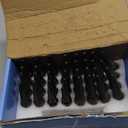 Set of 32, 14 mm x 1.5 Wheel Spike Lug Nuts, M14x1.5 Conical Bulge Seat, Closed End Spiked Lug Nuts with 1 Socket Key for Silverado Sierra 2500 3500, F250 f350 Aftermarket Wheel Black