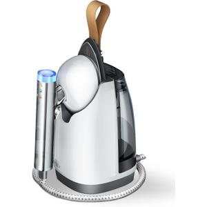 Sundu 1500W Professional Garment Steamer, 2-in-1 Vertical & Handheld for Wrinkles, 6 Steam Modes, 30-Second Heat Up, 800mL Tank, Auto Shut-Off, Portable & Standing Design, White