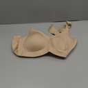 Vertvie Bras for Women No Underwire Wireless Push Up Seamless Full Coverage Comfort Sports Everyday Bra (Nude, Large Plus)