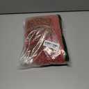 100 PCS Red Mardi Gras Beads, Red Beads Necklaces Christmas Necklaces 33" Metallic Beaded Costume Necklaces Party Necklaces for Valentines Christmas Parade Throws Wedding Birthday Party Favors