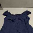 Womens Summer Slim Fitted Crop Shirts V-Neck Y2k Cap Sleeve Button Down Coquette Tops Blouses (Small)