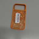 DOMAVER for iPhone 17 Pro Max Case, Magnetic Phone Case for iPhone 17 Pro Max [Compatible with MagSafe] Slim Fit Flowers Floral Design Shockproof Protective Bumper Women Men Girls Boys Cover - Orange