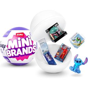 Mini Brands Disney Store Series 3 Capsule by ZURU, Themed Surprise Collectible Minis, Blind Packaging