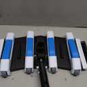 Enhanced Pool Vacuum Head with Direction-Control Swivel Handle Pool Brush Head with Wheels for Vinyl Liner Professional Weighted Pool Vac Cleaner for Inground & Above Ground Pool - Blue