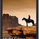 A PLUS MAX 12x24 Picture Frame Black Light Weight Wall Mount
12 x 24 Inch Black Wood-grain Engineered Wood Material Frame for 12by24 Rectangular Photo Poster - 1 Pack/Black/12x24