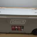 Coleman Classic Series Insulated Portable Rolling Cooler with Wheels, Leak-Resistant Outdoor Hard Cooler Keeps Ice up to 5 Days, 100-Quart, 100qt