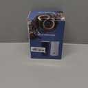 Huogary Milk Forther Simple Milk Frother and Steamer 2-in-1 Milk Steamer with Hot Milk Foam and Hot Milk for Latte, Macchiato, Cappuccinos, White Medium