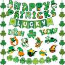 St Patricks Day Decorations for Office Pre-Assembled St Patricks Day Banner Garland Saint Patricks Day Decorations St Patricks Day Party Decorations St Patricks Day Hanging Decorations Accessories
