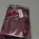 Bailarina 40 Pack Burgundy Satin Napkins,17x17 Inches Wedding Napkins Square Soft Silky Table Napkins Bulk Decorative Elegant Cloth Napkin for Party Decoration, Banquet,Wedding,Graduation