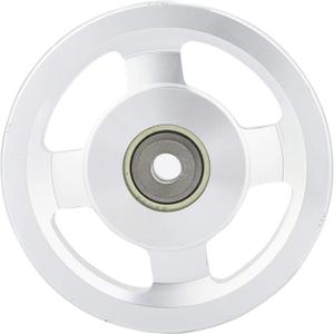 Yosoo Health Gear Fitness Pulley Wheel, Universal Aluminum Alloy Bearing Pulley Wheel Gym Diameter 90mm&115mm for Exercise Strength Training Accessory