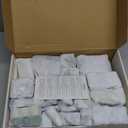 Wooden Dollhouse Furniture Set, Sanlebi Doll House Accessories and Furniture, Miniature Furniture Including 5 Room Kits, Pretend Play Toy Gift for Boys Girls Toddler 3+