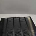 Repa Market Black Air Vent Cover 20" x 20" Inch (Outer Dimensions) - Steel Return Air Grilles - for Ceiling and Sidewall - HVAC - with Protection Screen (19.68" x 19.68" Inch)
