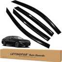 Tape-on Rain Guards for 2018-2022 Honda Accord, Side Vent Visors Shades Window Deflectors