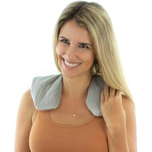 Carex Lavender Neck Wrap Microwavable for Stress Relief  Weighted Microwavable Heating Pad for Neck and Shoulders, Lavender Heating Pad Microwavable