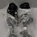 Front Complete Struts Shocks Absorber with Coil Spring Assembly Replacement for 2014-2019 Corolla 1.8L 2 PCS 172989+172990 (Black)