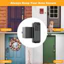 Blink Doorbell Mount, Anti-Theft Video Doorbell Door Mount Bracket No Drilling, Not Block Doorbell Motion Sensor, Easy to Install, Fit for Blink Doorbell Camera (Black)