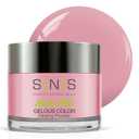 SNS Nail Dip Powder, Gelous Color Dipping Powder - Paris Is Love (Pink/Pastel, Cream) - Long-Lasting Dip Nail Color Lasts 14 Days - Low-Odor & No UV Lamp Required - 1 OZ