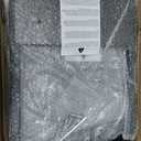 Adjustable Height TV Tray Table with Bumper Rounded Corner Design & Flip-top Side Table for Bedroom, Living Room, Bathroom and Study, End Table for Eating, Dinner or Laptop, Black