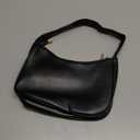 Amazon.com: Women's Shoulder Bags, Small Hobo Tote Elegant Clutch Purse with Zipper Closure(Black) : Clothing, Shoes & Jewelry