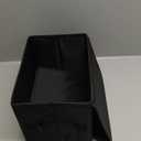 UENTIP Vinyl Record Storage Box - 7-inch LP Crate Holds 60 Records - Pack of 1 - 11x7.67x7.67 Inch - Black