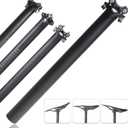 Carbon Bike Seatpost 27.2/31.6 Ultralight Carbon Fiber Bicycle Seat Post Bike Seat Tube for Mountain Road Bikes MTB BMX