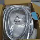 Shower Head with Handheld High Pressure, Rain Shower Head with Fixed Showerhead and 9 Sprays Handheld Shower, Detachable 2-IN-1 Shower head with 59" Rotatable Stainless Steel Hose (Chrome)