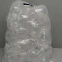 48 piece Stemless Unbreakable Crystal Clear Plastic Wine Glasses Set of 48 (10 Ounces)