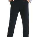 Cat & Jack Toddler Girls' Fleece Jogger Pants - (2T, Black)