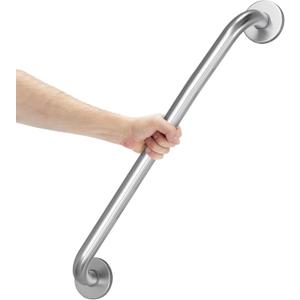 AmazerBath Grab Bars for Bathtubs and Showers Anti Slip, 32" L x 1.25" D, Handicap Grab Bars Stainless Steel, Shower Grab Bars for Seniors, Bathtub Handle Grab Bars for Bathroom Holds 500LBS (Brushed Nickel)