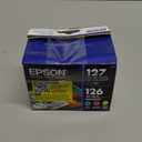 EPSON 127 DURABrite Ultra Ink Black & Color Combo Pack For NX-530, NX-625, WF-3520, WF-3530, WF-3540, WF-545, WF-60, WF-630, WF-633, WF-635, WF-645, WF-7010, WF-7510, WF-7520, WF-840, WF-845