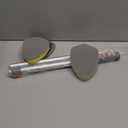 Eazer 4-in-1 Long-Handled Tub Scrubber-Versatile Bathroom Cleaning Brush with Shower Scrubber-Ideal Shower Cleaner Brush for Efficient Cleaning-Long Handle Scrub Brush for Shower, Tub, and Bathroom