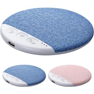 2026 New Sleep Pillow Speaker, Bluetooth Pillow Speaker for Sleeping with White Noise Timer Wireless Sleep Aid with Stereo Bass Private Sleep Earbuds for Adult Kids (Blue)