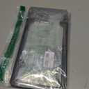 2 x 2 Pack Black License Plate Frames, Stainless Steel License Plate Cover, Matte License Plate Holder Car Accessories with Screw Caps (4 Holes)