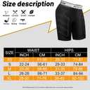 KOOPOW Youth Boys Padded Compression Sliding Shorts Pants with Soft Protective Athletic Cup & Pocket, Baseball Slider Underwear for Kids, Baseball, Football, Lacrosse