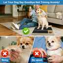 Dog Nail Scratch Pad with Treat Box, Jaxbo Durable Portable Dog Scratch Filing Pad for All Dogs, Wooden Cat Nail Scraper Board for Indoor/Outdoor Training