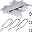 Grill Parts Kit for Jenn-Air 720-0336 720-0511 720-0337 730-0337, Members Mark 720-0586A Gas Grill Burners, Heat Plates Tent Shield Burner Cover, Igniters