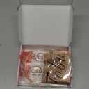 95th Birthday Decorations for Women Including Birthday Sash, Crown, Numeral Candles and Cake Topper, Rose Gold Party Decor Supplies