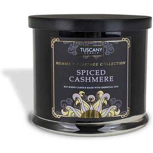Tuscany Candle Spiced Cashmere Scented Jar Candle, 15 oz