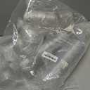 Baderke Clear Plastic Cups with Strawless Sip Lids Disposable Round Bottom Togo Cups for Coffee Smoothie Cold Beverage Coffee Shops and Party Catering(16 oz,100 Pcs)