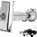 Vending Machine Lock,Vending Machine Key,T-Shaped Non Universal Precision Lock Core,Sturdy and Durable,with 3 Keys,Suitable for Candy and Snack Machines (Different Keys)
