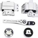 Engine Motor and Transmission Mount Compatible with Jetta 2014-2018 1.8L1.4L L4 & Passat 2014-2017 1.8L L4 & Beetle 2018-2019 2.0L Turbocharged 5-Piece Set /A6929 A4928 A4925 A6962 A6966