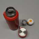 VISTATROY 316 Stainless Steel Water Bottle 27 oz with Lidded Cup - Keep 24+ Hrs Warm for Hot & Cold Drinks - Leakproof Vacuum Insulated Thermal Flask with Handle for Travel Coffee