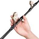Bent/Straight Butt Trolling Rod Saltwater Offshore Fishing Rod Big Game Roller Rod Conventional Boat Fishing Rod, 6' - 80-150 lbs-2 pc-Roller Guide