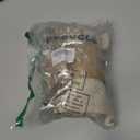 sea me at home Kitchen Hand Towels with Boho Design, Set of 2, Dish Towels for Kitchen, 100% Cotton Turkish Hand Towels for Bathroom (14 x 30 Inches, Beige)