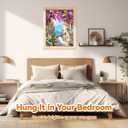 EFOTIML Paint by Numbers Kit for Adults Beginners & Kids Ages 8-12,1 Pack 16x20 inches Canva for Painting Kits for Adults in Colorful Box(Without Frame)-Flower Towns