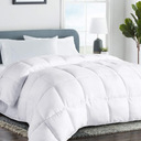 COHOME King Size Cooling Comforter - Down Alternative Duvet Insert with Anti-Clump Tech & 8 Tabs, All-Season Reversible Luxury Hotel Bedding - Gifts for Women/Men, White 90x102 inches